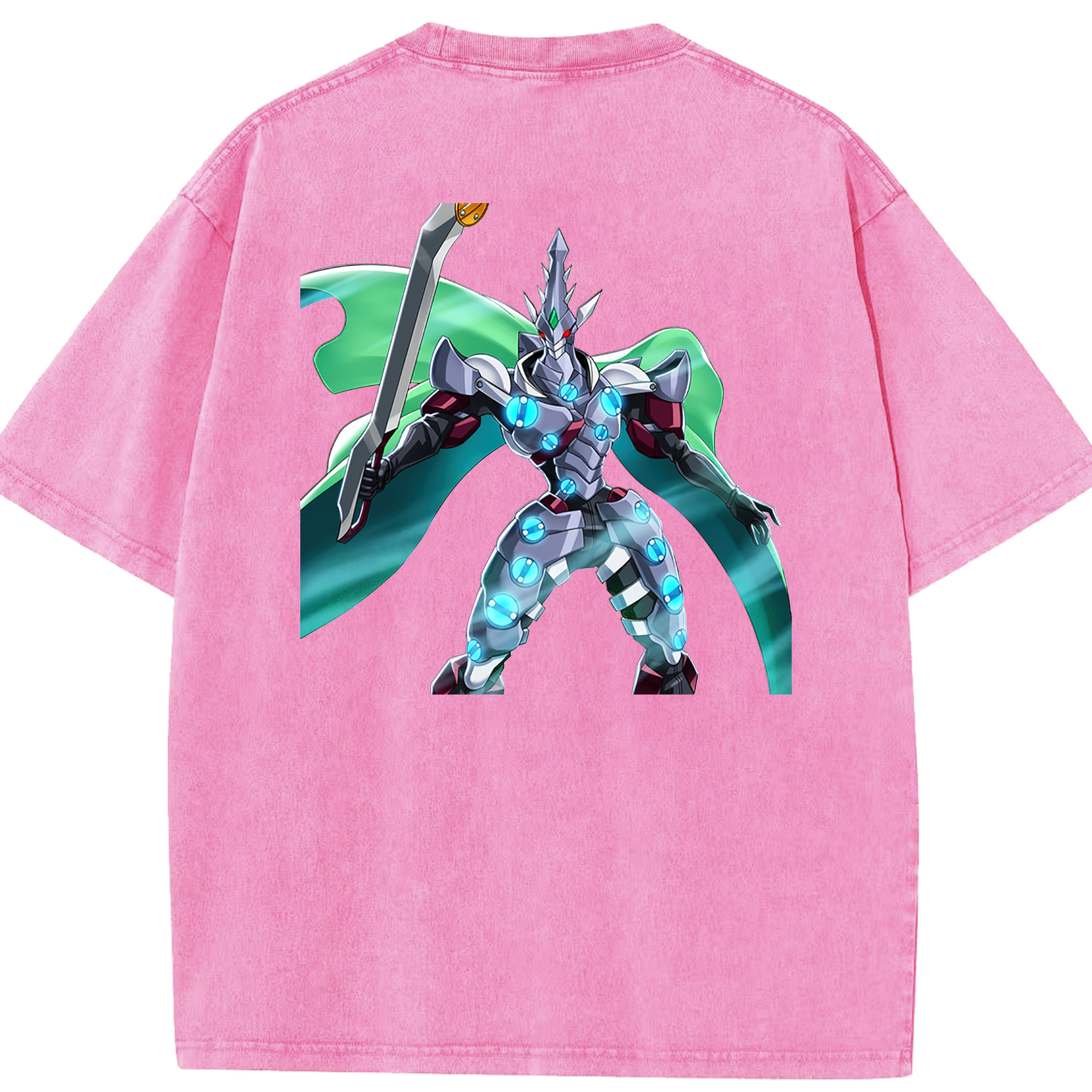 （画像用） 遊☆戯☆王 Yu-Gi-Oh! 綿100% ヴィンテージ風 半袖Tシャツ（背面プリント）